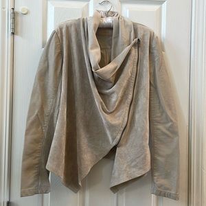 BLANKNYC suede/leather jacket